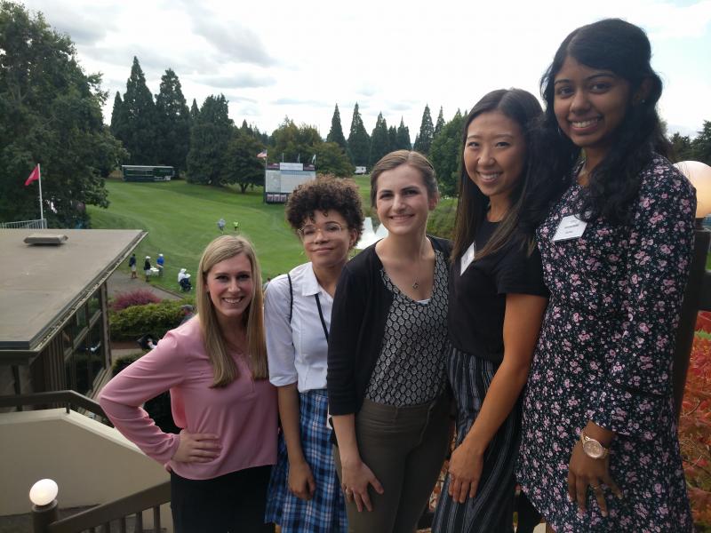 cambia interns reflect on womens leadership portland classic
