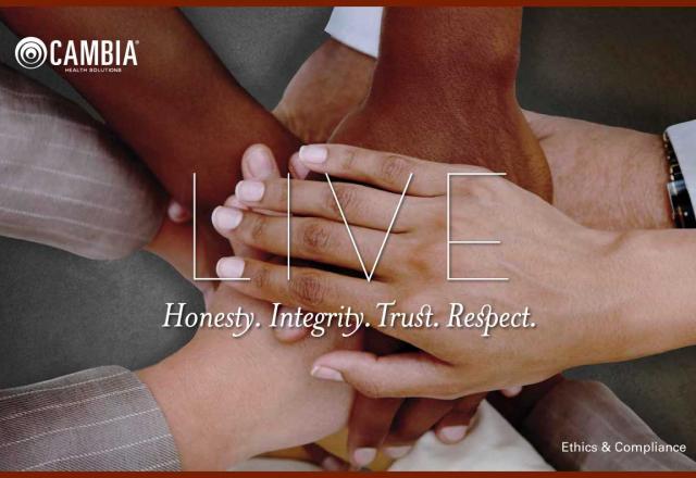 Cambia was named one of the World's Most Ethical Companies in 2018