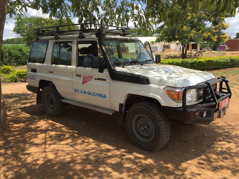 Jeep in Uganda