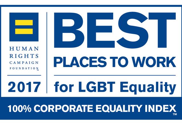 Best Place to Work for LGBT Equality logo