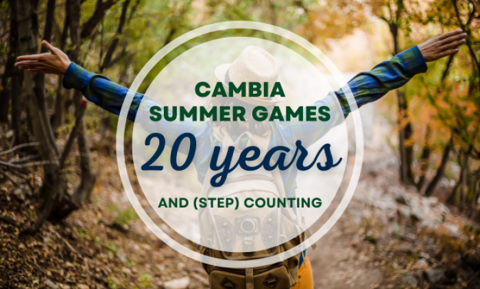 20 years of summer games banner