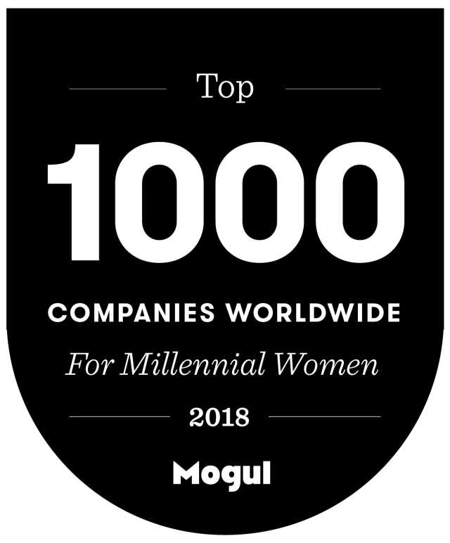 Mogul 2018 Top 1000 Global Millennial Women Award