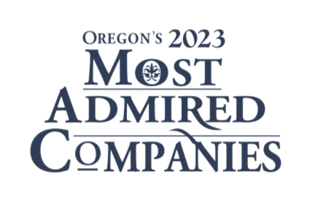 Oregon's Most Admired Companies 2023 logo