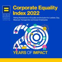 Corporate Equality Index 2022, 20 years of impact