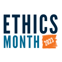 Ethics Month 2023 logo