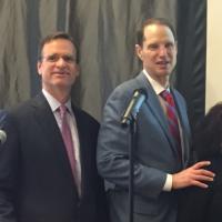 Mark and Senator Wyden 